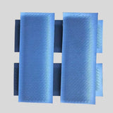2PCS Hair Bundle Drawing Mat – 24x9cm (9.4x3.5inch) Bulk Hair Extension Tool for Straightening & Wig Making