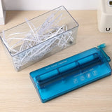 High Quality ABS Hand Shredder Hand Crank Mini Manual Shredder Transparent Eco-Friendly Documents Paper Cutting Tool Home Office