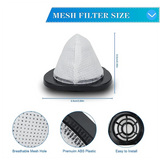 Filter 2030 For Bissell 3-In-1 Lightweight Stick Vac Cleaner For 2030, 20303, 20306, 20307, 20309, 2030H Replace Par