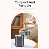 600W Portable Coffee Maker Machine 9 Bar Pressure Extraction Hot Cold Dual Brew with Touchscreen 220V