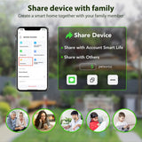 Tuya WiFi Smart Drip Irrigation Rechargeable Intelligent Watering Device Auto Watering Pump Controller Flowers Home Garden Tools