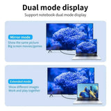 4K 60Hz NO Delay HD Video Conversion Cable Type c To HDMI-Compatible Screen TV Computer 2 Meters Screen Projection Alloy Cables