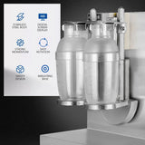 Commercial Stainless Steel Bubble Tea Shaker Double Cups Shaker Machine Milk Tea Shaking Machine Bubble Shaker Machine