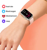 H23 Smart Watch Women 1.57 Inch HD Screen Zinc Alloy Shell Mirror Glass 200+Wallpaper Bluetooth Calls Sports Fashion Smartband