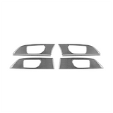 Carbon Fiber For Subaru Impreza 2009 2010 2011 Car Inner Door Handle Panel Cover Trim Interior Accessories