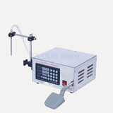 Stainless Steel Digital Control Liquid Filling Machine with  LCD Touch Screen and Drip Free Design Automatic Small Bottle Filler