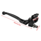 7/8" (22mm) Handlebar Folding Clutch Lever with Perch for 50cc-125cc Dirt Pit Bike Aluminum Alloy Motorcycle Replacement