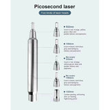 2026 Professional Picosecond Portable Pico Laser Tattoo Removal Machine Q Switch ND:YAG 1064NM 532 1320 755Nm Device