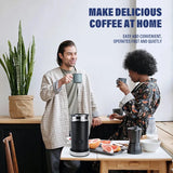 Cold/Hot Dual Effect Multifunction Foam Maker Latte Cappuccino Chocolate Automatic Milk Foamer 220V 500W Electric Milk Frother