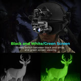 NVG Digital Night Vision Goggles for Hunting Helmet Mounted Night Vision Monocular Day & Night with Photo and Video Shooting