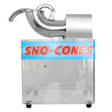 XEOLEO Commercial Ice Crusher Machine 200W Automatic Ice Shaver Machine Snow Cone Maker Ice Crusher Snowflake Ice Machine