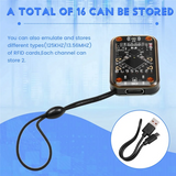 Chameleon Ultra Contactless Smart Card Emulator RFID Smart Chip Reader+CUID/T5577 Keychain Compliant To NFC Read Writer