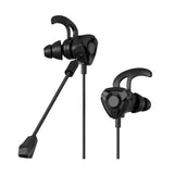Fashion Gaming Headset With Microphone Pluggable In-ear Mobile Phone Computer Wired Headset for Games Sports Driving