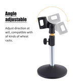 Portable Mic Stand Professional Pedestal Feet Adjustable Desk Holder Bracket Speech Live Fixing Frame Microphone Bracket