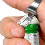 50pcs Stainless Steel Beer Bottle Opener Rings for Men Bartender Tools