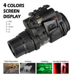 PVS18 Night Vision Monocular with 1x32 Infrared digital Scope, right and left eyes, Night Vision Goggles hk27-0032