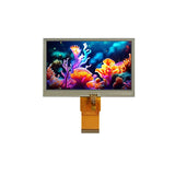 4.3 inch IPS LCD Display Screen 480x272 Resolution HD ST6201 Driver 40Pin Capacitive Touch