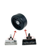 Replacement Rubber Wheels Part For Dreame R10 R20 Pro Vacuum Cleaner Accessories Cleaning Tools Home Appliance Parts For Househo