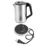 2L Double-Wall Stainless Steel Electric Kettle 1000W Hot Water Boiler with Automatic Power off Feature for Fast Boiling