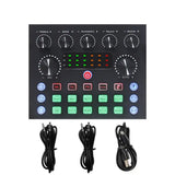 BM800 Condenser Microphone Kit Computer Sound Card Mobile Phone Audio Mixer Streaming Headset Microphone Studio Recording