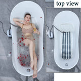 Electric Bubble Massage Mat - Waterproof & Anti-Slip Full Body Spa Mat for Bathtub with Wireless Remote Control (Home Relaxation