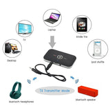 Upgraded Bluetooth 5.3 Audio Transmitter Receiver RCA 3.5mm AUX Jack USB Dongle Music Wireless Adapter For Car PC TV Headphones