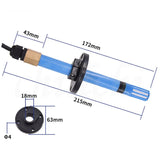 High Precision Pipeline Temperature And Humidity Transmitter Plug-in Self-Heating Dehumidification Underground Pipe Gallery