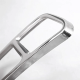 Rear Dual Exhaust Muffler Pipe Cover Trim Tail Throat Frame In Stainless Steel For Mercedes Benz GLK X204 CLS W218 2012-17