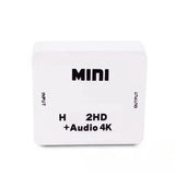 1080P Mini Audio HD Converter Audio extractor Adapter switcher For PC Laptop HDTV