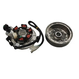 Stator Motorcycle Ignition Magneto Flywheel With Light For 140Cc For YINXIANG YX Engine BSE SDG SSR Dirt Pit Bike