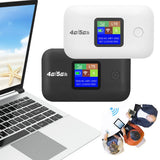 Pocket Wireless WiFi 150Mbps Mini Outdoor WIFI Hotspot 3000mAh Wireless Portable Router with SIM Card Slot 4G Pocket WiFi Router