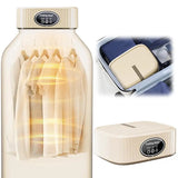 Portable Clothes Dryer For Laundry, Mini Portable Dryer Machine With Adjustable Timer For Apartment, RV, Travel EU Plug
