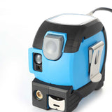 Newest 3 in 1 Laser Rangefinder 5M Tape Measure Ruler LCD Display with Backlight Distance Meter Building Measurement Device