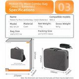 New Portable Carrying Case Shockproof Waterproof Storage Bag PU EVA Protective Handbag for DJI Neo 2 Accessories