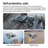 New V86 HD Photography Drone Optical Flow Positioning Intelligent Obstacle Avoidance A Foldable Remote Control Aircraft