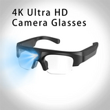 HD 4K Wireless Bluetooth Smart Glasses, Hands-Free Calling, Music Earphones With Microphone, Sports DV Sunglasses