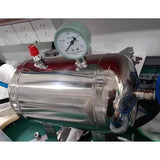 Air compressor pressure box buffer tank, G1/4 interface, 5L 304 stainless steel air tank