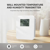 Room Temperature and Humidity Transmitter with Display for HVAC Control