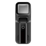 3-in-1 Black Handheld 1D Barcode Scanner 100times/s with 1100mAh Battery 16MB Storage 2.4G BT USB Connection Charging Scanning