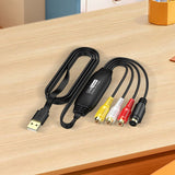 USB Video Capture Card VHS VCR TV DVD VHS To Digital Converter USB To AV Video Capture Adapter for /PC