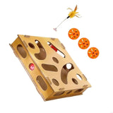 New Flexible Combination Cats Toy Features Track 3 Balls Teaser Wand Playing