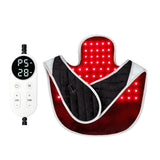 Infrared Red Light Therapy Pad Neck Shoulder Pain Relief Wrap for Back Muscle Recovery Portable Home Use Pad Chronic Management