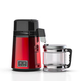 Water Distiller with Dual Temperature Display 750W Distilled Water Machin Water Distiller 4 L Distilled Water Maker 1.1 Gal Pure