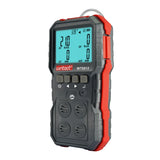 WT8812 Compoud Gas Monitor LCD Digital Recharge Combustible O2 H2S CO EX Gas Leak Monitor Sensor Sound-light Vibration Alarm