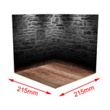 1/12 Scale Backdrop Scene Model Background Scene for Action Figures Dolls Mini Scale Car Parking Building Diorama Layout