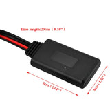 1Pc Bluetooth Aux Audio Adapter Cable For Alpine KCA-121B AI-NET CDA-9857 CDA-9886 CDA-117 JVC KS-U58 PD100 U57 U29