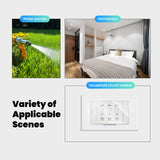 WiFi Tuya Smart Circuit Breaker 40A Threshold Set Electricity Monitor V0 Fireproof Retardant APP Control With Alexa 220V 230V