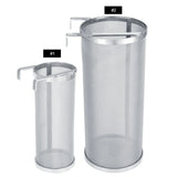 300 Micron Stainless Steel Homemade Brew Beer Hop Mesh Filter Strainer with Hook