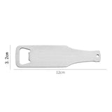 20pcs Stainless Steel Bottle Shape Beer Opener