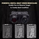 W550B Professional Tactical Telescope Camera 20X Optical Infrared Night Vision Binoculars for Hunting with 4 inch Large Screen